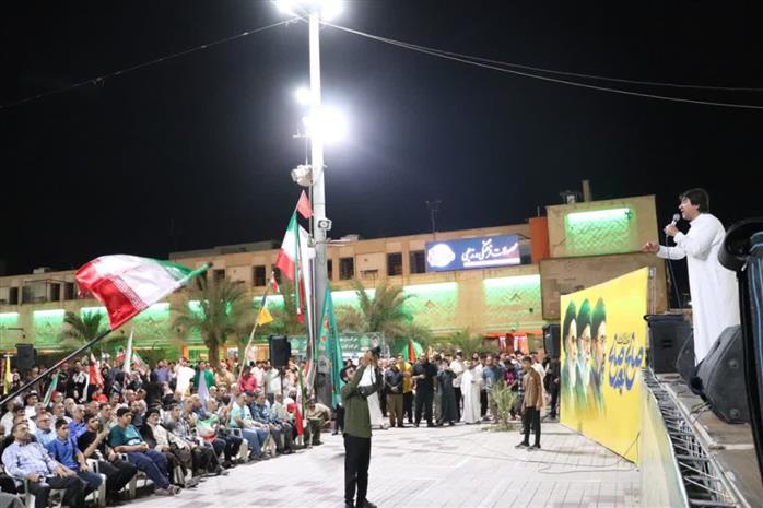 مهمانی و جشن كیلومتری عید غدیرخم در خرمشهر با مشاركت ویژه شركت نفت و گاز اروندان